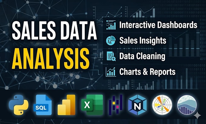 sales data analysis using power bi excel python and sql