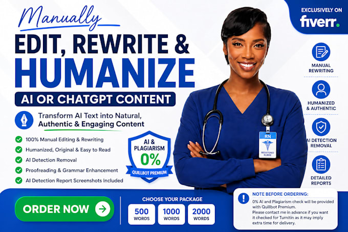 manually edit, rewrite and humanize ai or chatgpt content