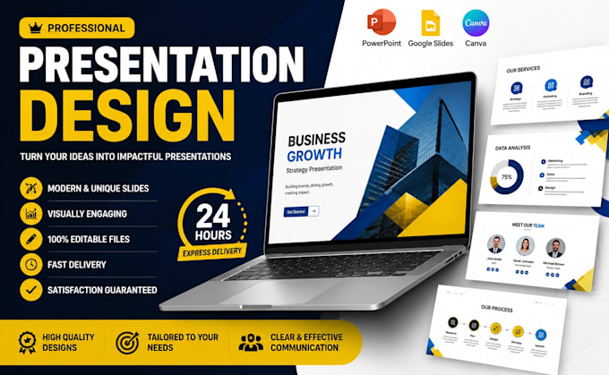 design professional presentation slides
