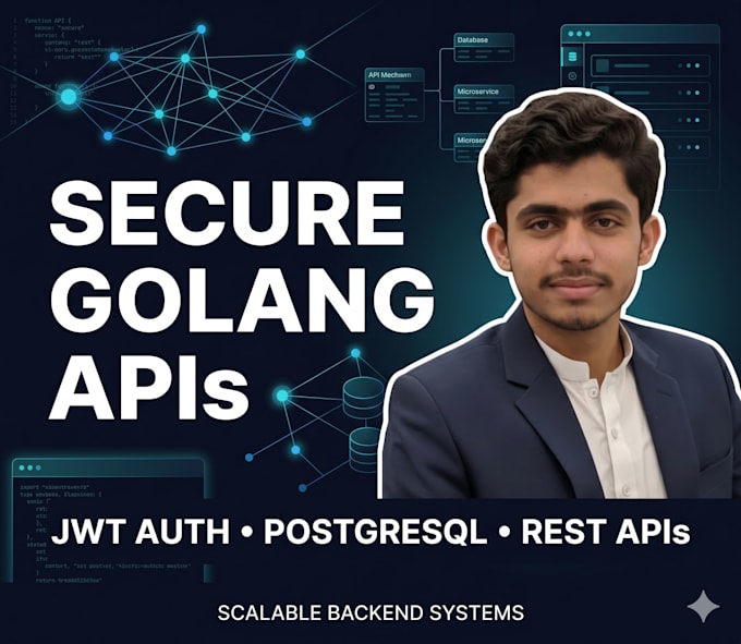 build a high performance golang backend and rest API for your app