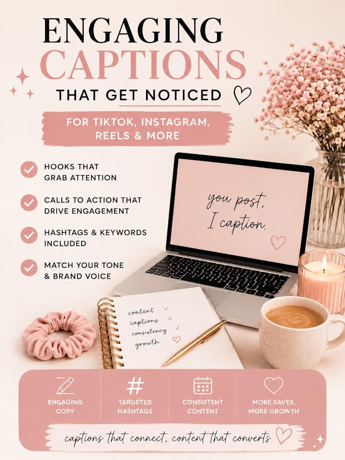 write engaging tiktok and instagram captions