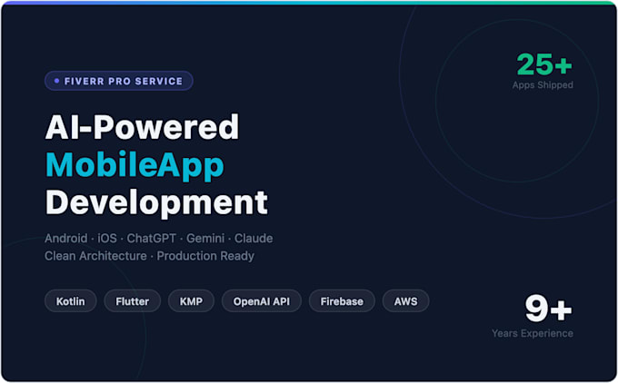 build an android and ios ai app