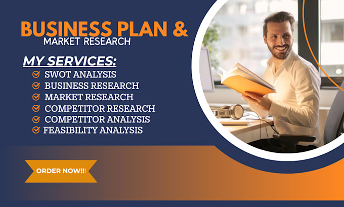 create feasibility study, market research and financial analysis
