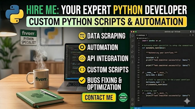 write a python automation script