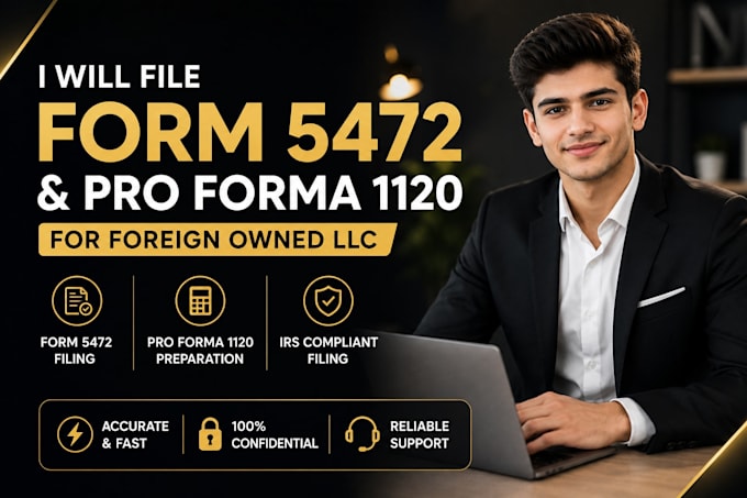file form 5472 and pro forma 1120 for foreign owned llc
