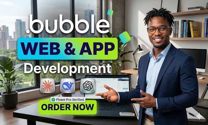 build a custom bubble website or bubble io web application