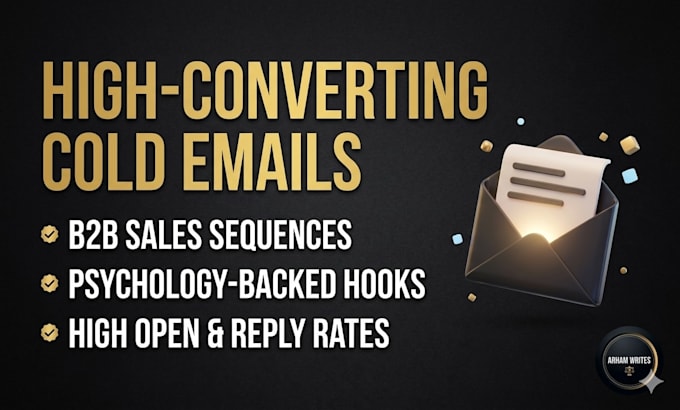 write sales email copywriting for your b2b cold email campaign