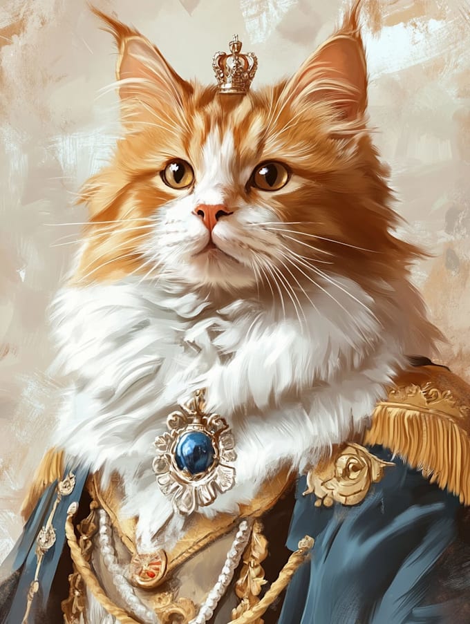 draw pet into watercolor portrait