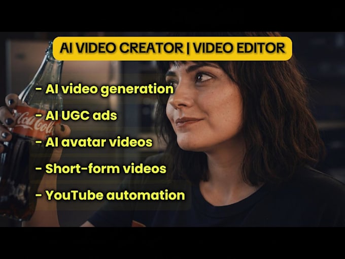 create ai videos, video editing, ai animations
