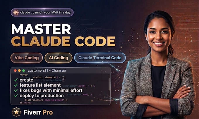 teach you how to use claude code, vibe code, ai coding