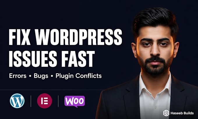 fix wordpress issues, errors, bugs and plugin conflicts fast
