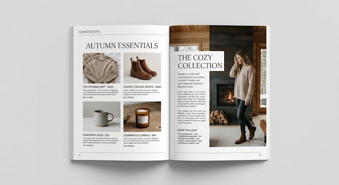 make catalog design, magazine design and catalog