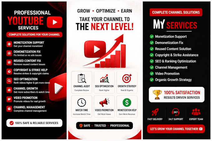 help grow and optimize your channel