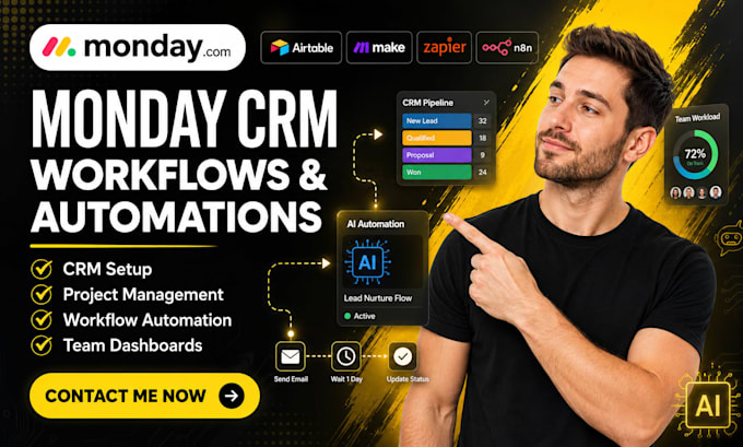 be your monday consultant, monday workflow and project management expert