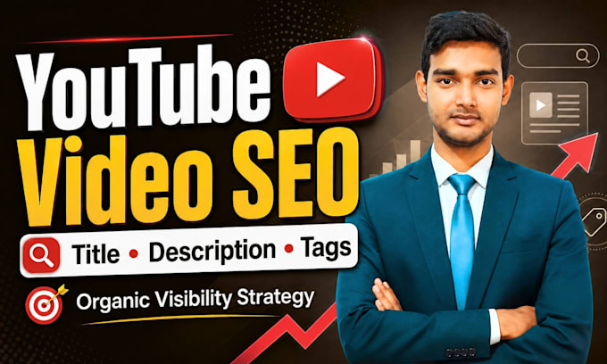 optimize your youtube video SEO title, description, tags and hashtags