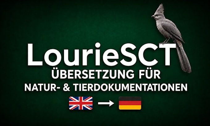 translate your nature documentary script to german