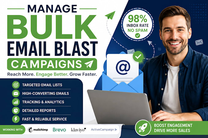 manage bulk email and blast campaigns