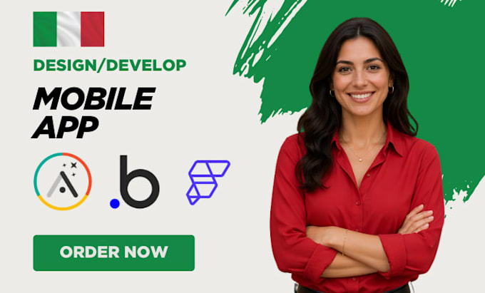 build responsive mobile app on adalo, bubble io, flutterflow