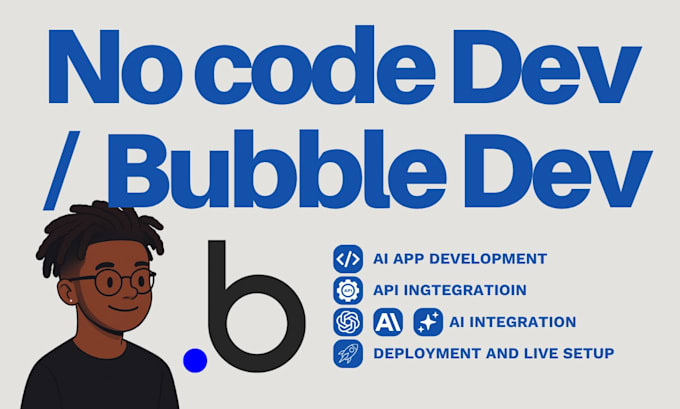 build your saas, web app, or startup mvp on bubble io no code mvp