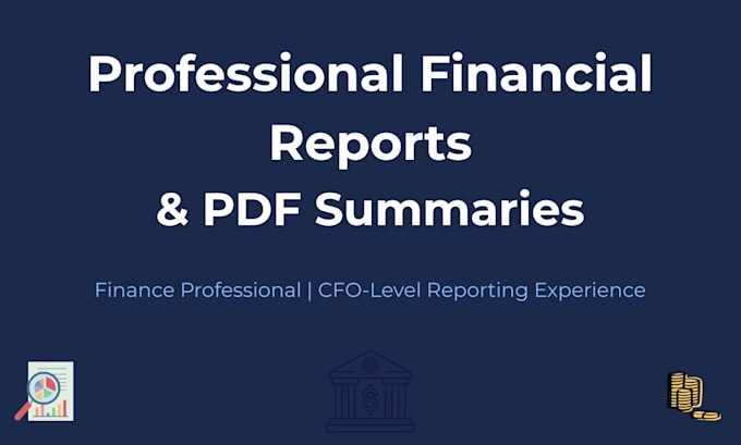 create professional PDF reports and financial summaries