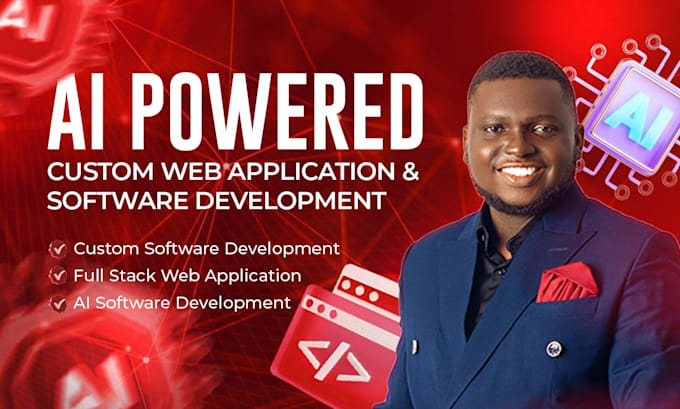 develop ai website, ai chatbot, ai web app, ai software
