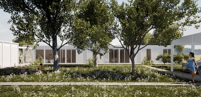 create sketchup 3d models for architectural projects