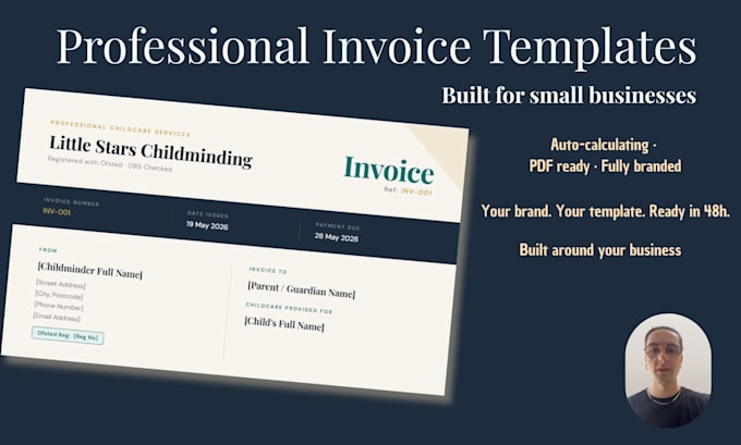 create your invoice template for small business