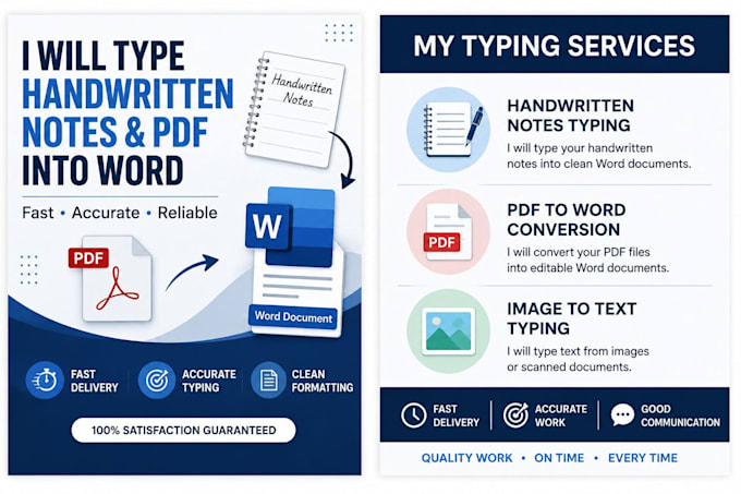 convert handwritten note into word or PDF
