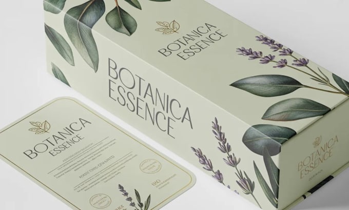 Do packaging label design, custom product label design with custom ...