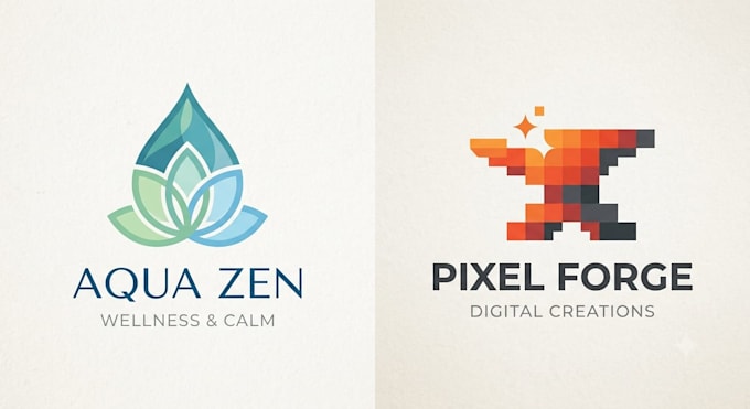 design a unique professional minimalist logo