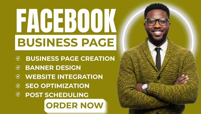 create and setup facebook business page