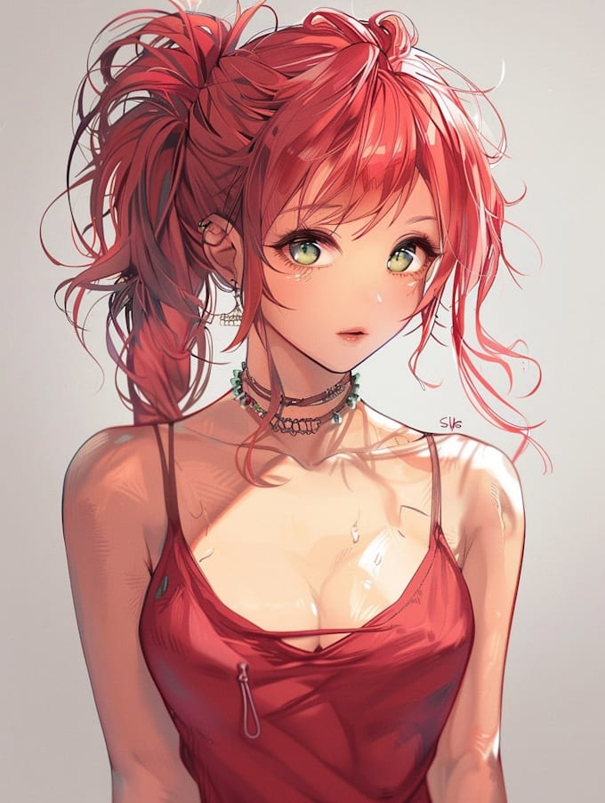 design highest quality anime character