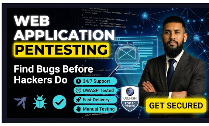 do web application pentesting to test website security and fix vulnerabilities