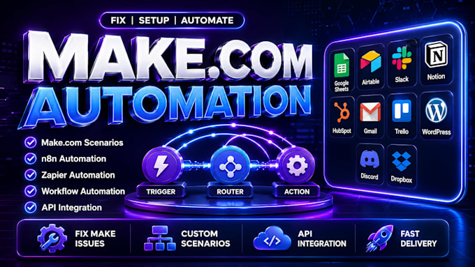 n8n automation make com automation make com n8n scenario make com zapier expert