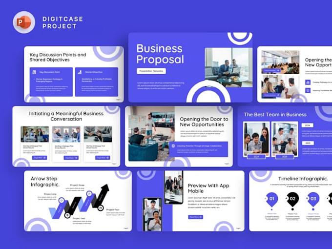 redesign powerpoint presentation improve business pitch deck for startups