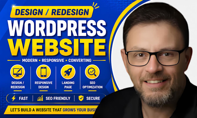 do modern professional wordpress website design, redesign wordpress development