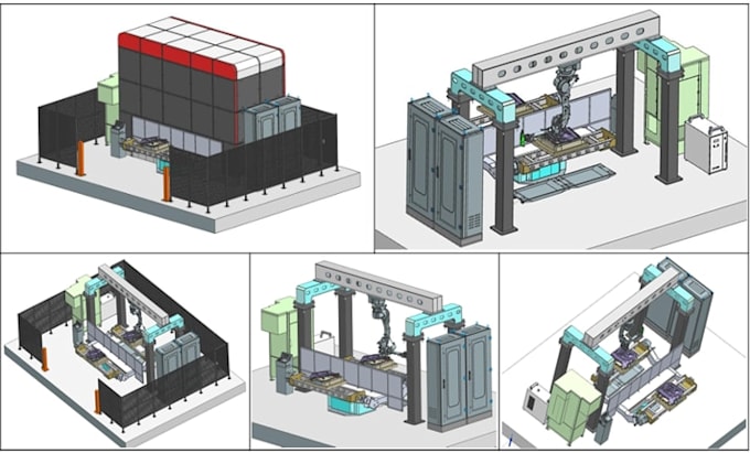 create 3d mechanical cad models and manufacturing drawings