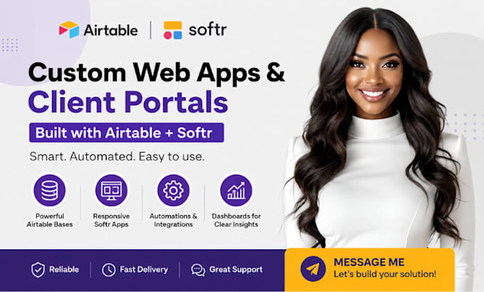 airtable expert, softr, airtable database, zapier, airtable automation