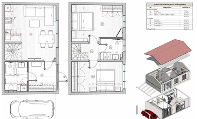 create architectural drafting and residential home design plans