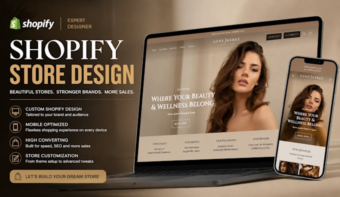 manage edit customize shopify website redesign shopify store design shopify