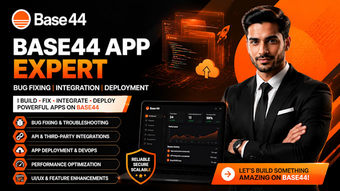 base44 app expert base44 bug fixing base44 integration base44 deployment