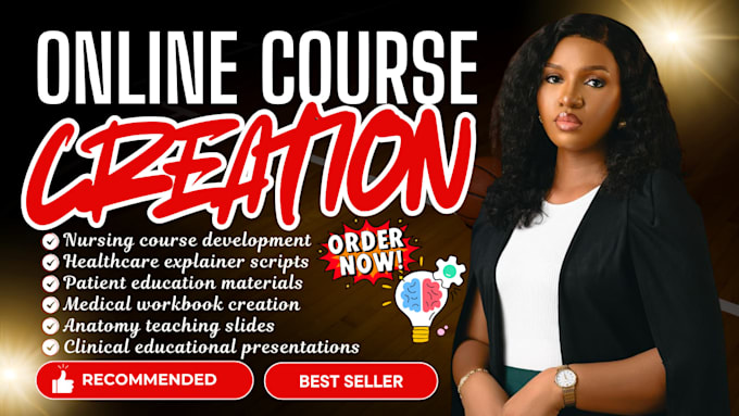 write fitness, diet online course, lesson plan, training course and video script