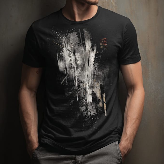 do minimalist typography t shirt design