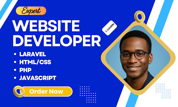 do web development using HTML, CSS react lovable laravel PHP, HTML email design
