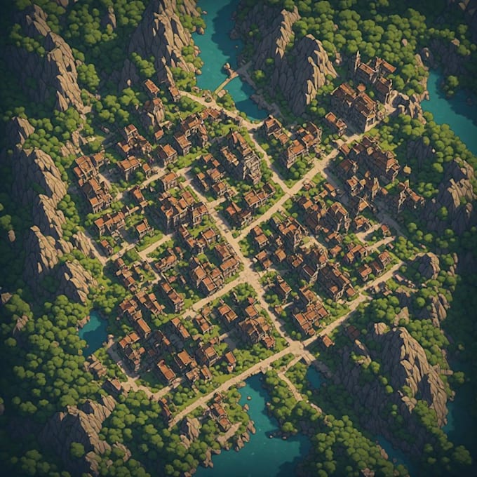 create your fantasy city map