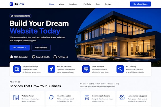 develop custom wordpress website or api integration