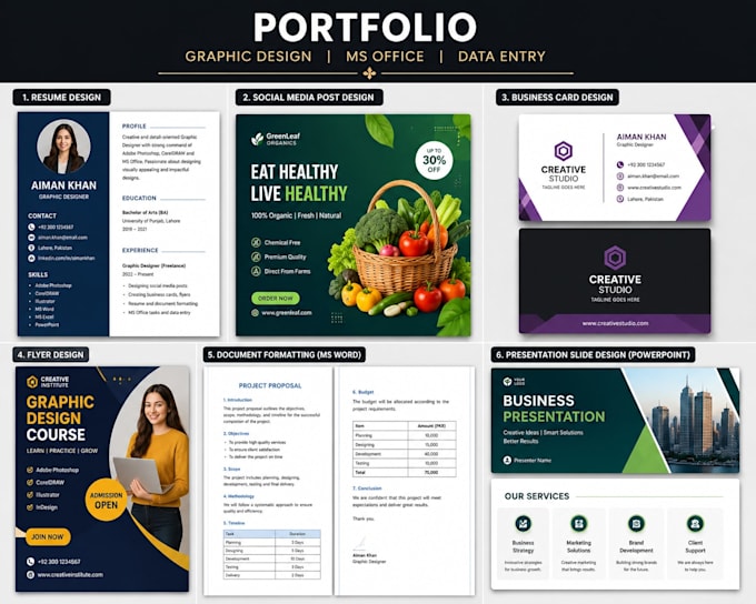 design professional social media posts