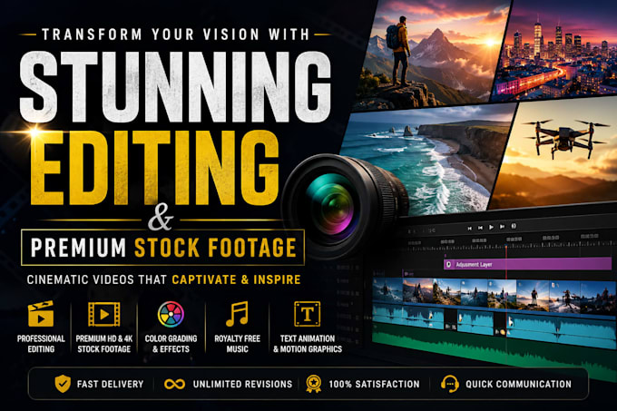 transform your vision with premium stock footage