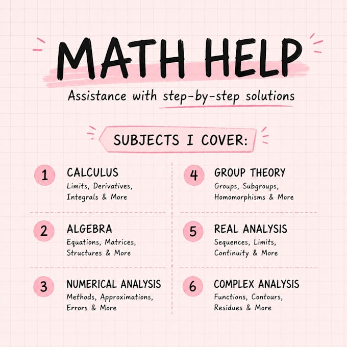 help you solve calculus, algebra, and trigonometry problems