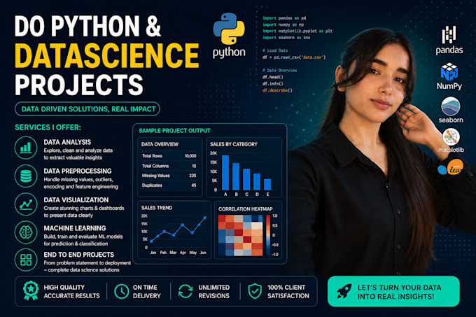 do python and datascience projects